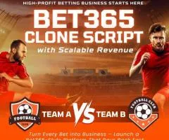 Bet365 Clone Script with Lifetime Support & Free Admin Chatbot – Bizvertex